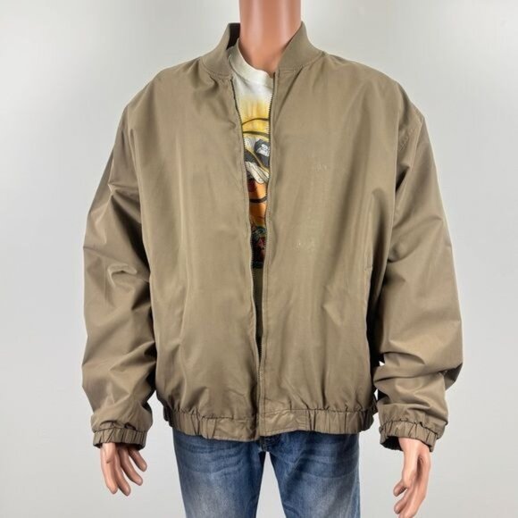 RC Comstock Expedition Other - Men’s VTG RC Robert Comstock Expedition Members Only Jacket Coat Size XXL Khaki